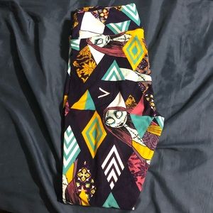 Lularoe nightmare before Christmas leggings